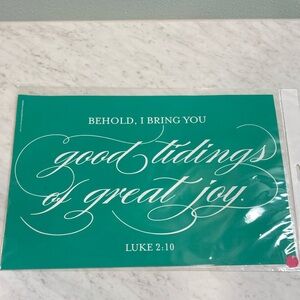 Chalk Couture Good Tidings Silkscreen Stencil NEW